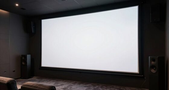 top motorized projection screens