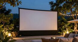 top outdoor projector screens