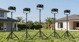 top outdoor projector stands