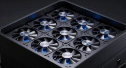 top projector ventilation fans