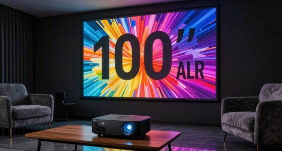 top projectors for large screens