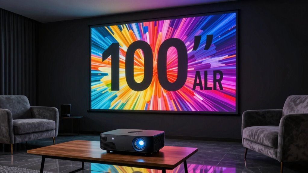 top projectors for large screens