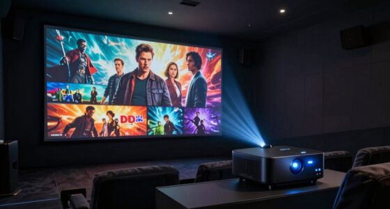 top projectors for large screens