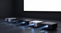 top projectors with minimal rainbow effect