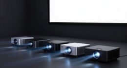 top projectors with minimal rainbow effect