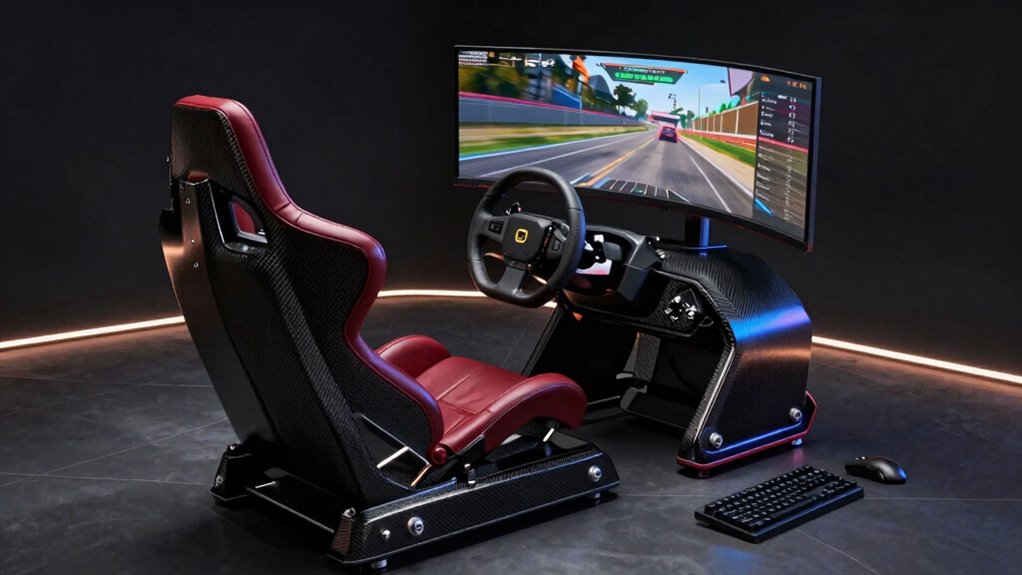 top racing cockpit rigs