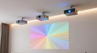 top rear projection projectors