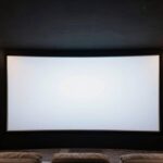 top recessed projector screens