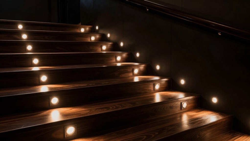 top recessed step lights