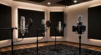 top room measurement microphones