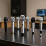 top room measurement microphones