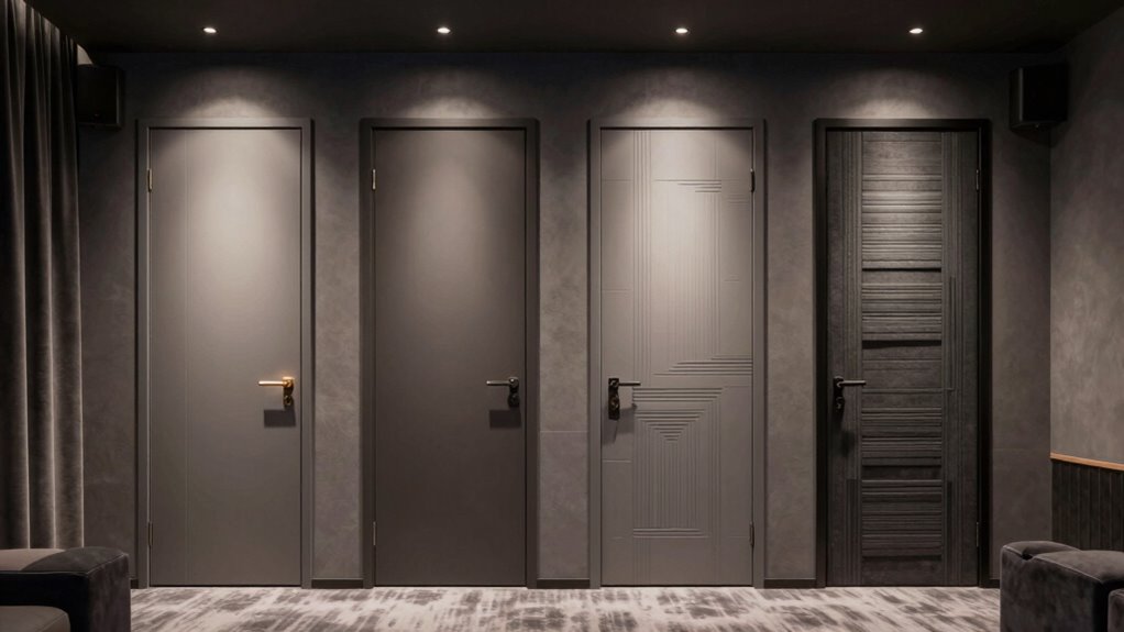 top soundproof home theater doors