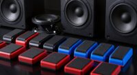 top subwoofer isolation pads
