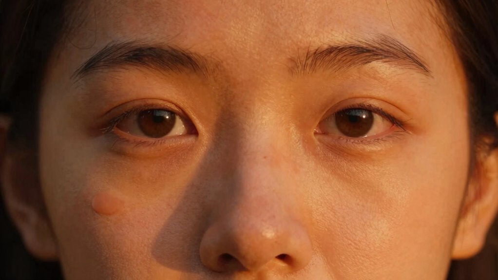 unflattering skin color tone