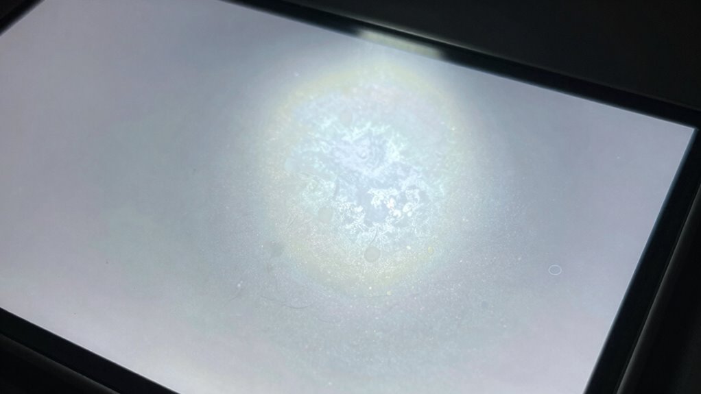 use bright light inspection