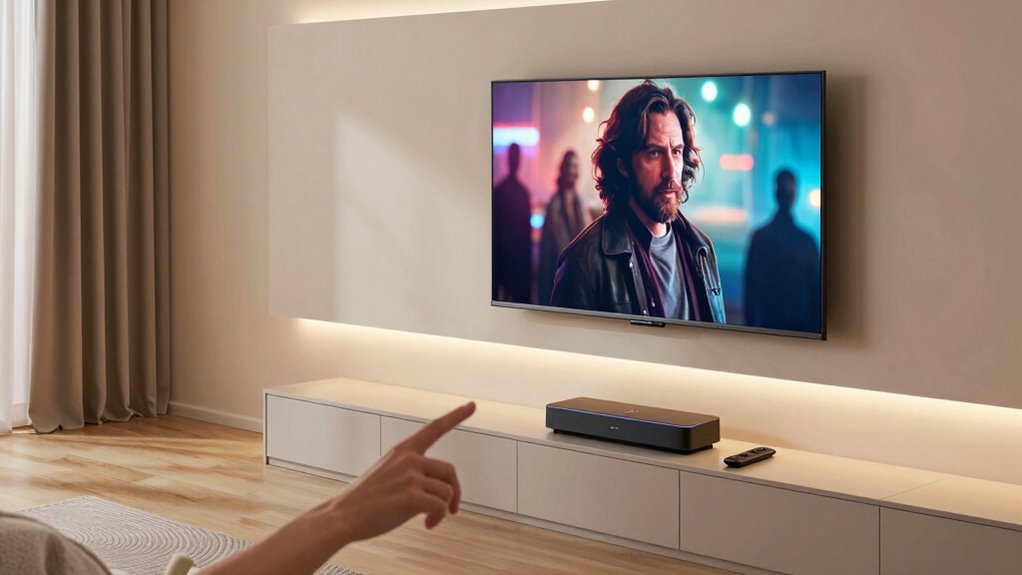 voice activated movie setup