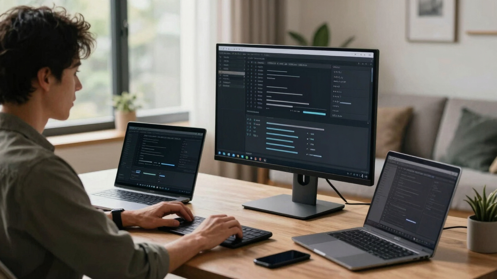 Two computers, one monitor, zero fiddling (2025)