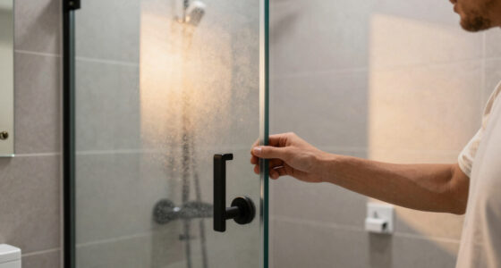 A 2010 Basement Bathroom Got a Calm and Modern Shower Redo