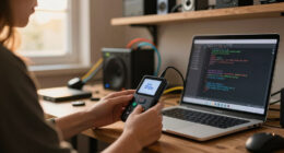 Kode Dot Programmable pocket device for makers, pentesters and geeks