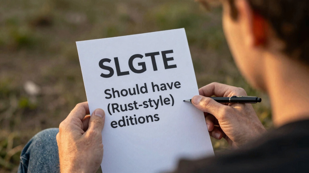 SQLite should have (Rust-style) editions