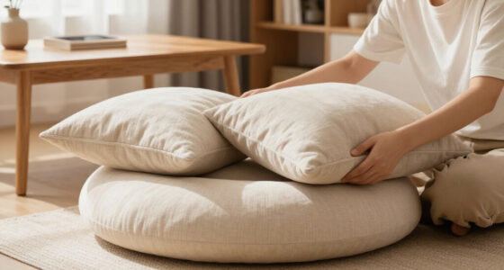 10 Floor Cushions That Instantly Create Cozy Reading Nooks (And Extra Seating!)