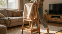 Aldi's Best-Selling Blanket Storage Ladder Is Finally Back