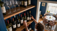 A Closet Lacked Purpose — Until It Became A French-Inspired Wine Room