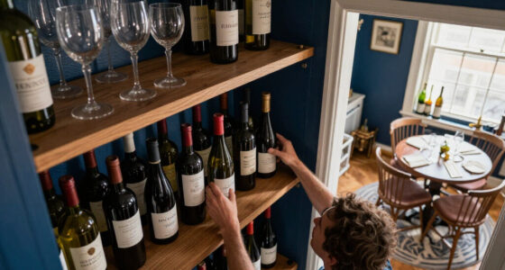 A Closet Lacked Purpose — Until It Became A French-Inspired Wine Room