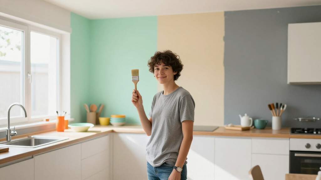 A Kitchen Got A Full Makeover With No Renovations — Just 3 Paint Colors
