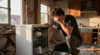 A Victorian Home's Entire Kitchen Was Demolished — Except For The Dishwasher