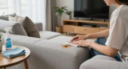 I Almost Gave Up On These Set-In Couch Stains — Until I Tried These Expert Tips
