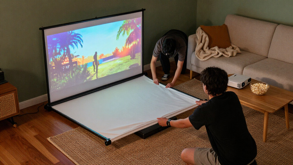 15 Best Portable Projector Screens for Flexible Home and Outdoor Viewing in 2027