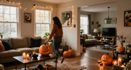 This Interior Designer Transformed His Home For Halloween Into An Extravagant Surrealist Landscape For The Ultimate Dinner Party Experience